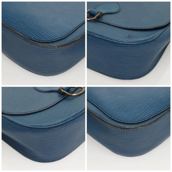 LOUIS VUITTON Epi Saint Cloud GM Shoulder Bag Toledo Blue - Picture 16 of 16